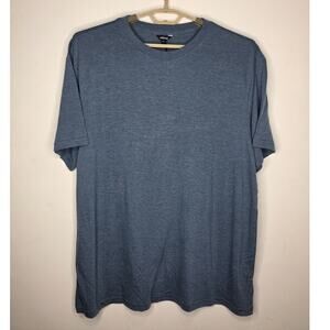 NWT Allbirds TrinoXO Sea Tee ironbark blue merino blend short sleeve shirt - XXL